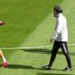 Thomas Mueller (L) is expected to make his first Germany appearance for nearly three years in Wednesday's friendly against Denmark
