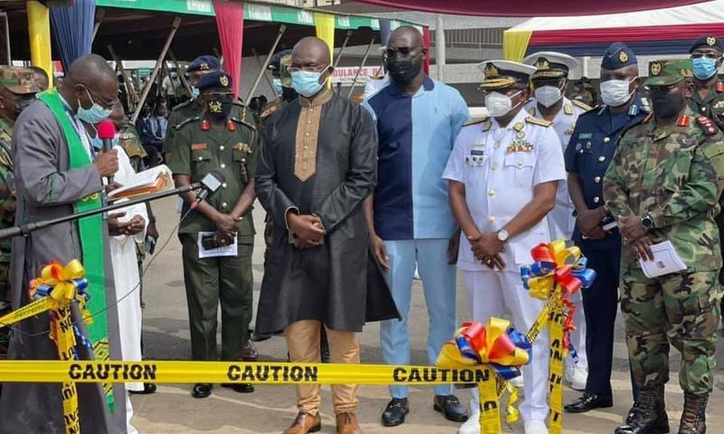 Kennedy Agyapong cuts sod for 37 cardio centre
