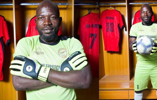 People simply refuse to accept that this goalkeeper was born in 1995 as his club claims