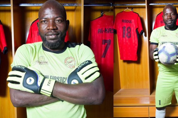 People simply refuse to accept that this goalkeeper was born in 1995 as his club claims