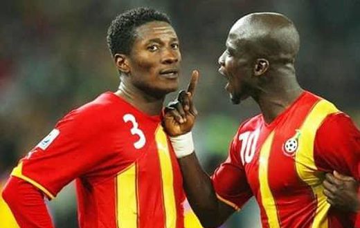 Stephen Appiah names top 5 Black Stars players, leaves out Asamoah Gyan