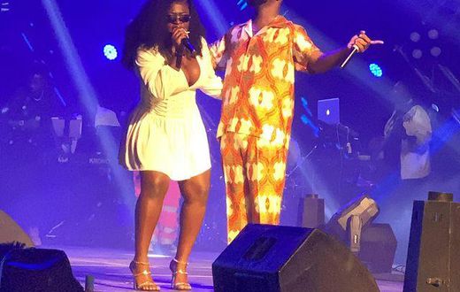 Sarkodie and Sista Afia perform at Rapperholic 2020