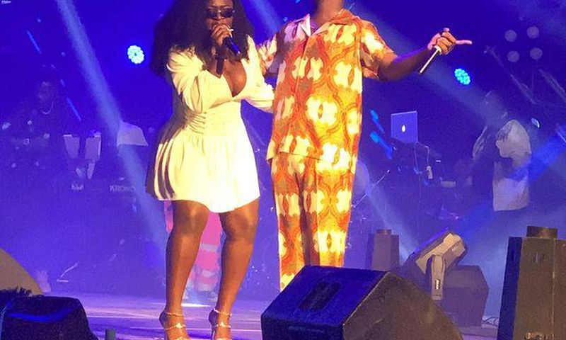 Sarkodie and Sista Afia perform at Rapperholic 2020