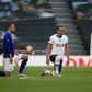 England and Tottenham striker Harry Kane (centre) takes a knee to highlight the issue of racial injustice