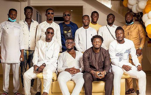 Stars at Fatau Dauda's wedding