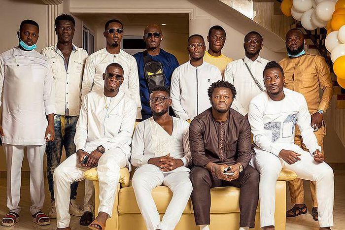 Stars at Fatau Dauda's wedding