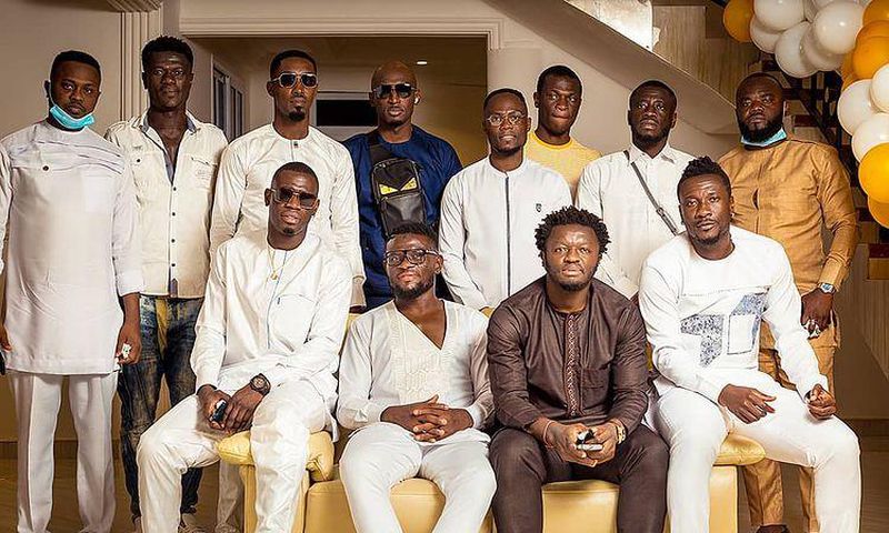 Stars at Fatau Dauda's wedding