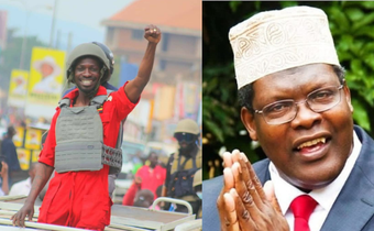 Miguna Miguna and Bobi Wine