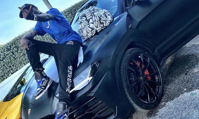 Ghanaian rich kid PrinceTod cops new Lamborghini posh car worth over $250,000