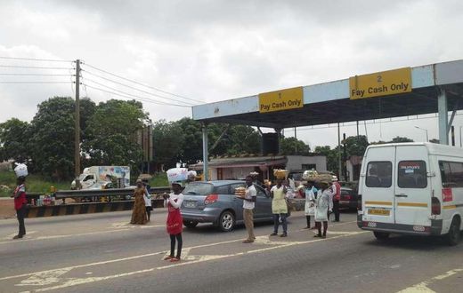 Toll booth