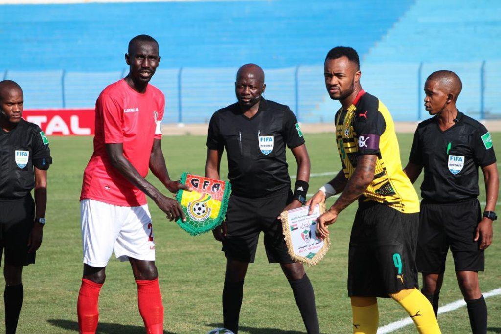 Jordan Ayew captained the Black Stars in Sudan