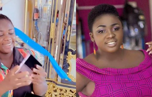 Tracy Boakye thanks her lover after receiving brand new phone on Val’s Day (2)