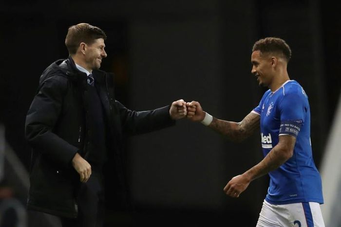 Steven Gerrard's (left) Rangers can open up a 19-point lead over Celtic with victory in Saturday's Old Firm derby