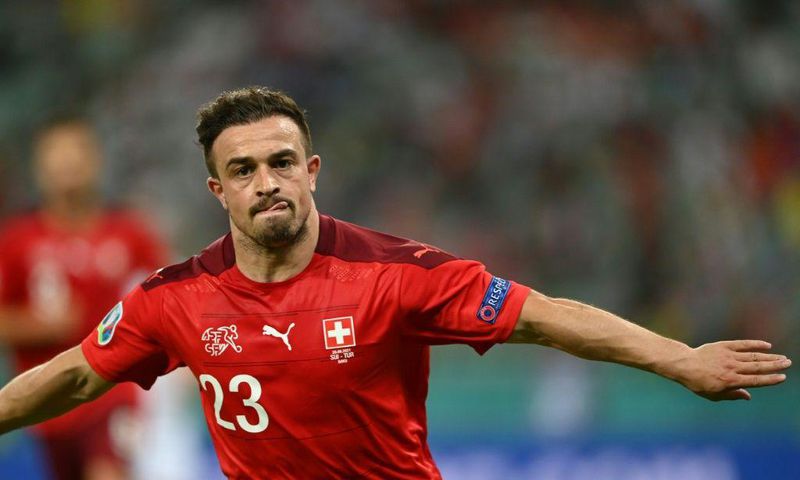 Xherdan Shaqiri took his Switzerland goal tally to 25 with his efforts against Turkey
