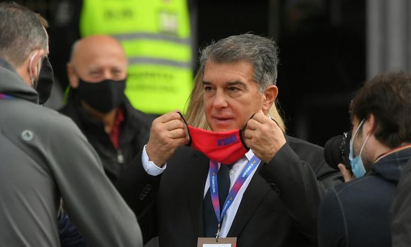 Joan Laporta was the clear winner of the Barcelona presidential elections on Sunday.