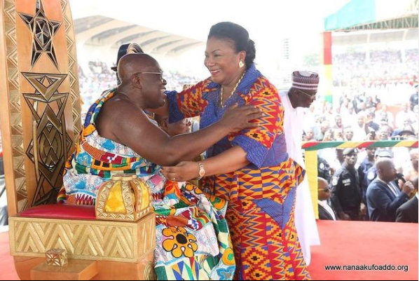 Nana Akufo-Addo and Rebecca