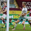Bournemouth striker Sam Surridge scores at Burnley