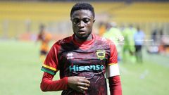 Emmanuel Gyamfi: Kotoko captain risks missing Hearts clash after misconduct charge