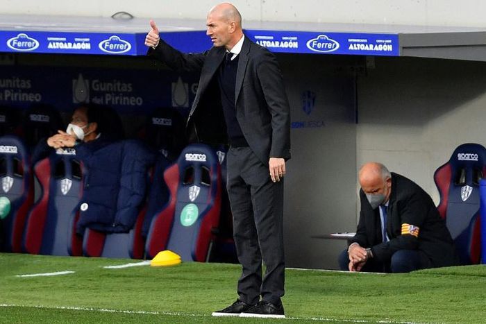 Zinedine Zidane has led Real Madrid to three Champions League titles