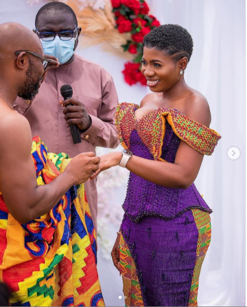 Nana Yaa and her husband