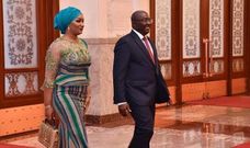Vice President Dr. Mahamudu Bawumia and wife