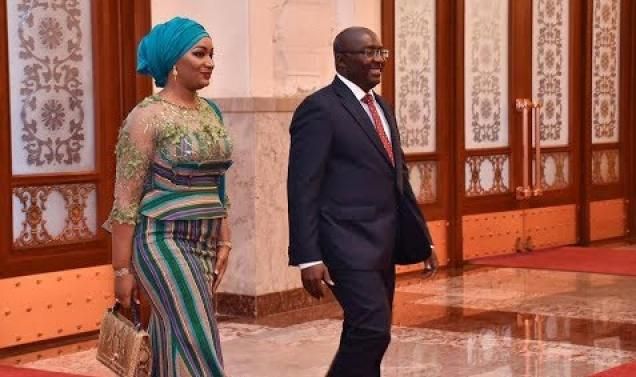Vice President Dr. Mahamudu Bawumia and wife