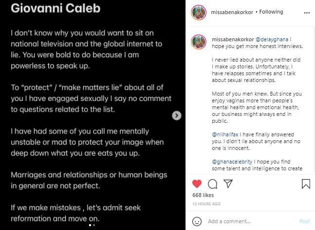 Abena Korkor's post