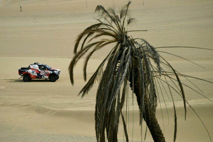 Villas-Boas at the 2018 Dakar Rally