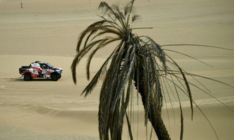 Villas-Boas at the 2018 Dakar Rally
