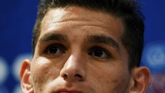 Lucas Torreira, pictured at the 2018 World Cup, says he's always wanted to play for Boca Juniors but the loss of his mother to Covid-19 has increased his desire to return closer to home