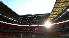 Wembley, where both semi-finals and the final of Euro 2020 will be played