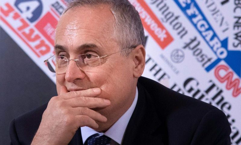 Lazio president Claudio Lotito has been banned for 12 months.