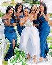 Serwaa and her bridesmaids