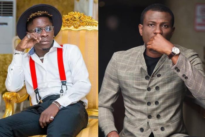 Shatta Wale and Mark Okraku Mantey