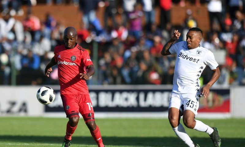 Lehlohonolo Majoro (R) scored for AmaZulu in a 5-1 triumph at Cape Town City  Wednesday in the South African Premiership.