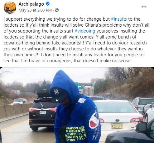 Archipalago warns Twene Jonas