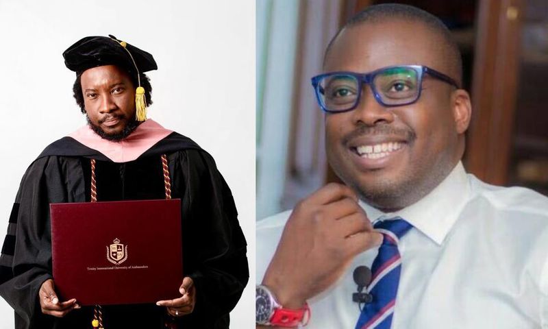 Sinnie Badu and Paul Adom Otchere