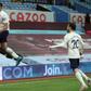Manchester City midfielder Rodri celebrates scoring at Aston Villa