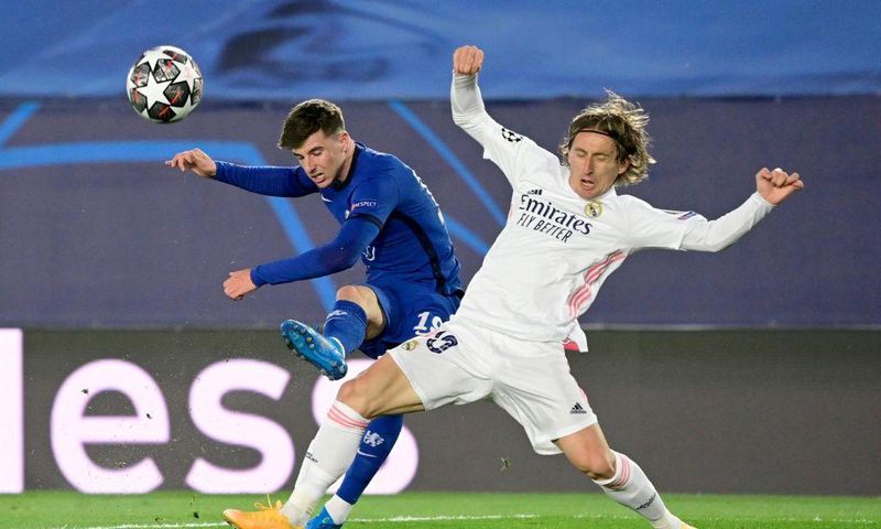 England and Chelsea star Mason Mount is hoping to go head to head with Croatia midfielder Luka Modric