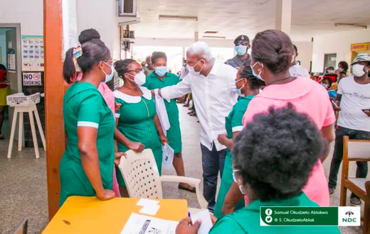 Ablakwa pays bills for children at Battor Catholic Hospital as ‘thank you’ for electoral victory