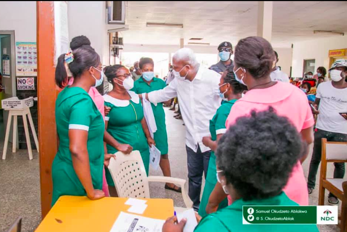 Ablakwa pays bills for children at Battor Catholic Hospital as ‘thank you’ for electoral victory