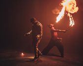 Deon Boakye and Kelvyn Boy in behind-the-scenes of Shame music video
