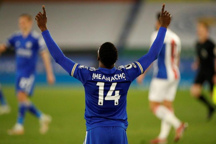 Kelechi Iheanacho has 17 goals in all competitions for Leicester this season