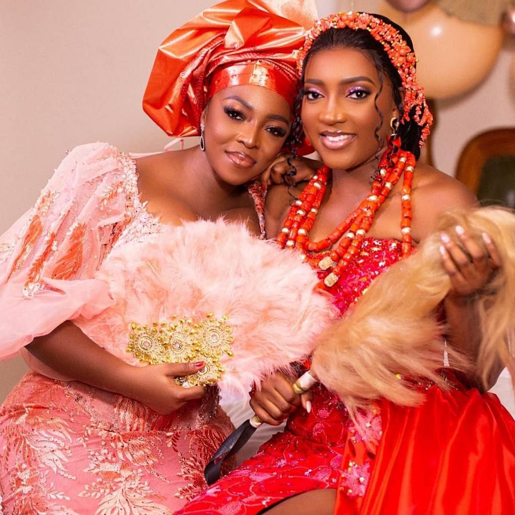 Yvonne Okoro and her sister