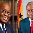 Nana Addo and John Mahama
