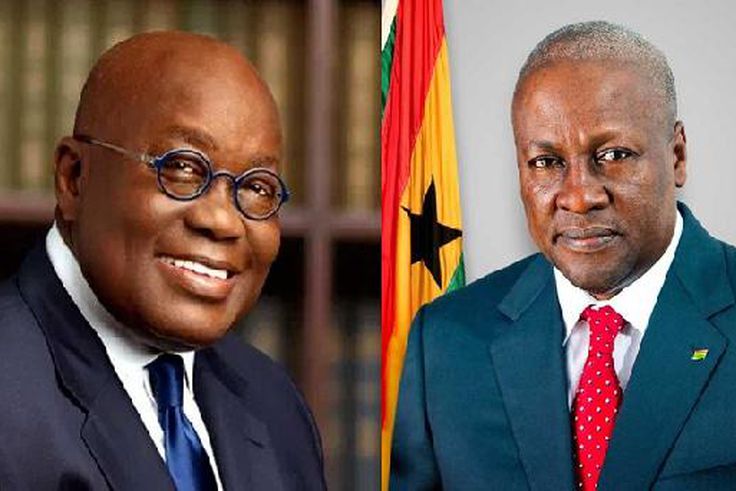 Nana Addo and John Mahama