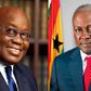 Nana Addo and John Mahama