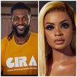 Adebayor and ex-girlfriend Dillish