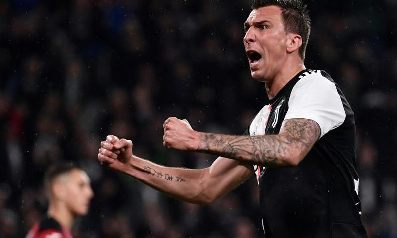 Mandzukic won four Serie A titles with Juventus
