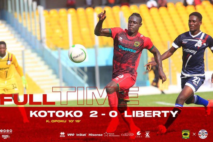 Kotoko 2-0 Liberty